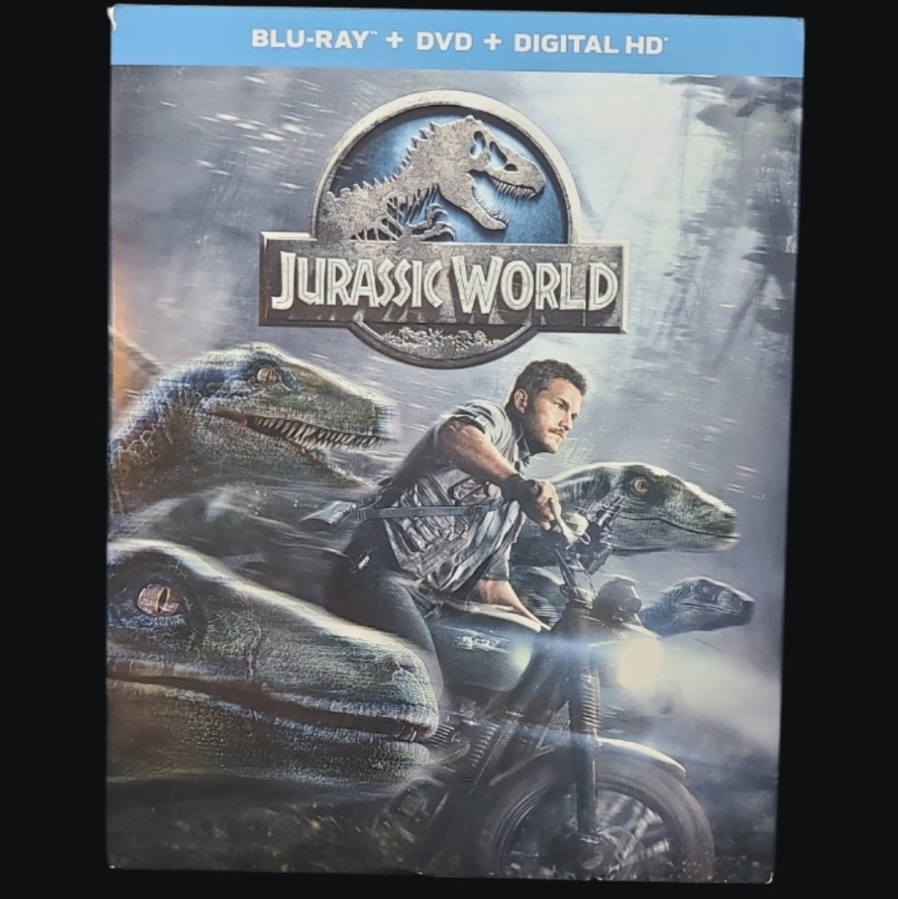 BLU-RAY+DVD "JURASSIC WORLD" 2 DISC SET